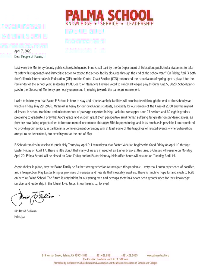 Covid Letter 2020-4-7