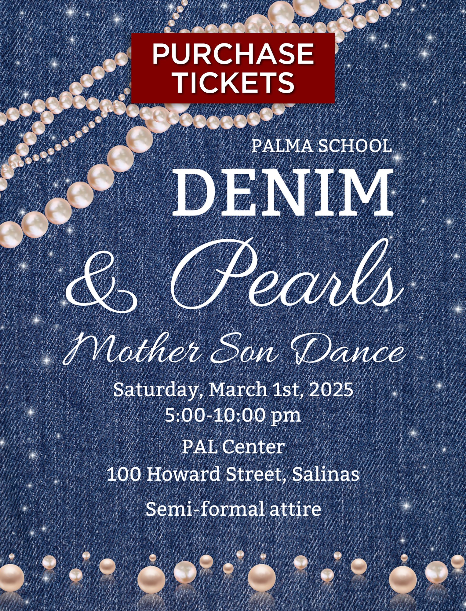 Denim and Pearls