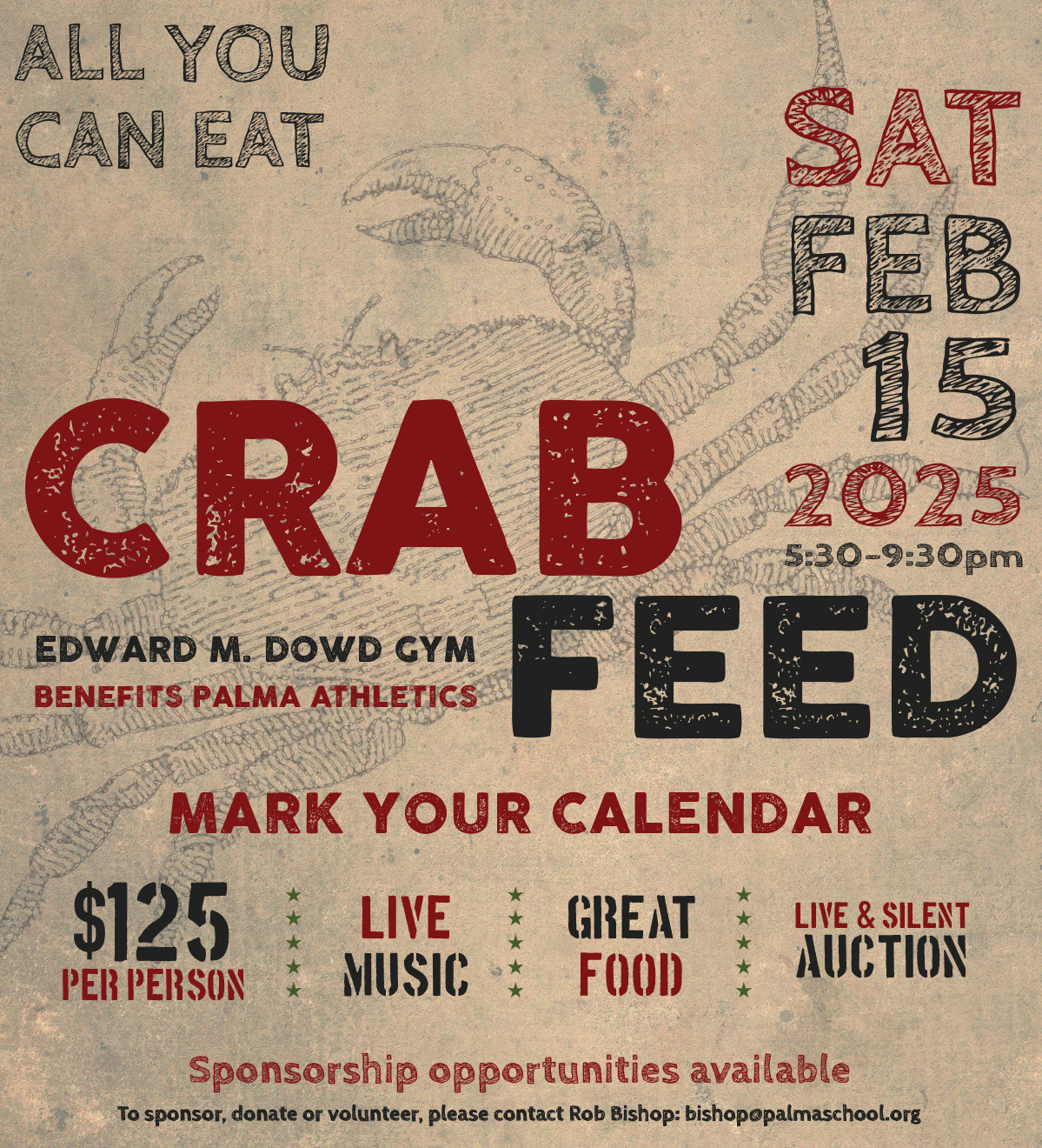 Crab Feed Flyer 2