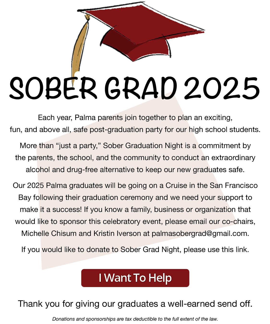 Sober Grad Flyer
